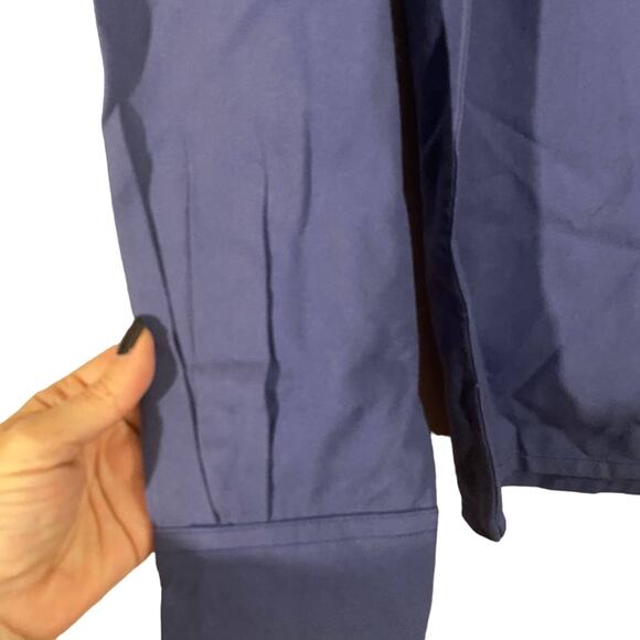 American Rhino Anthro 100% Kikoy Cotton Long Sleeve Button Down Shirt Men Sz S - Picture 6 of 9